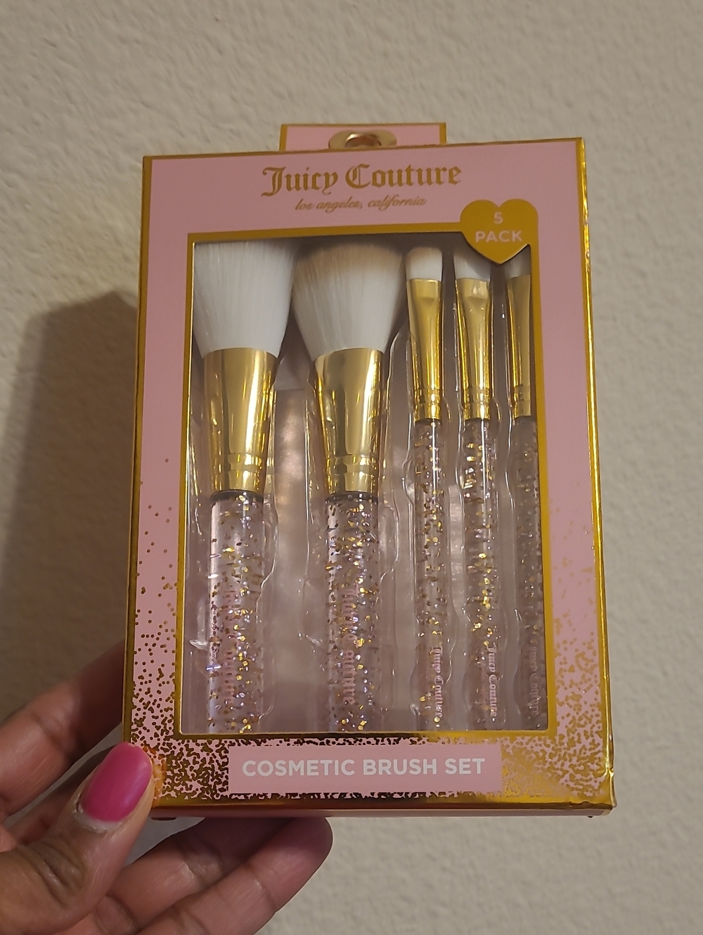 Juicy Couture 5pc Cosmetic Brush Set